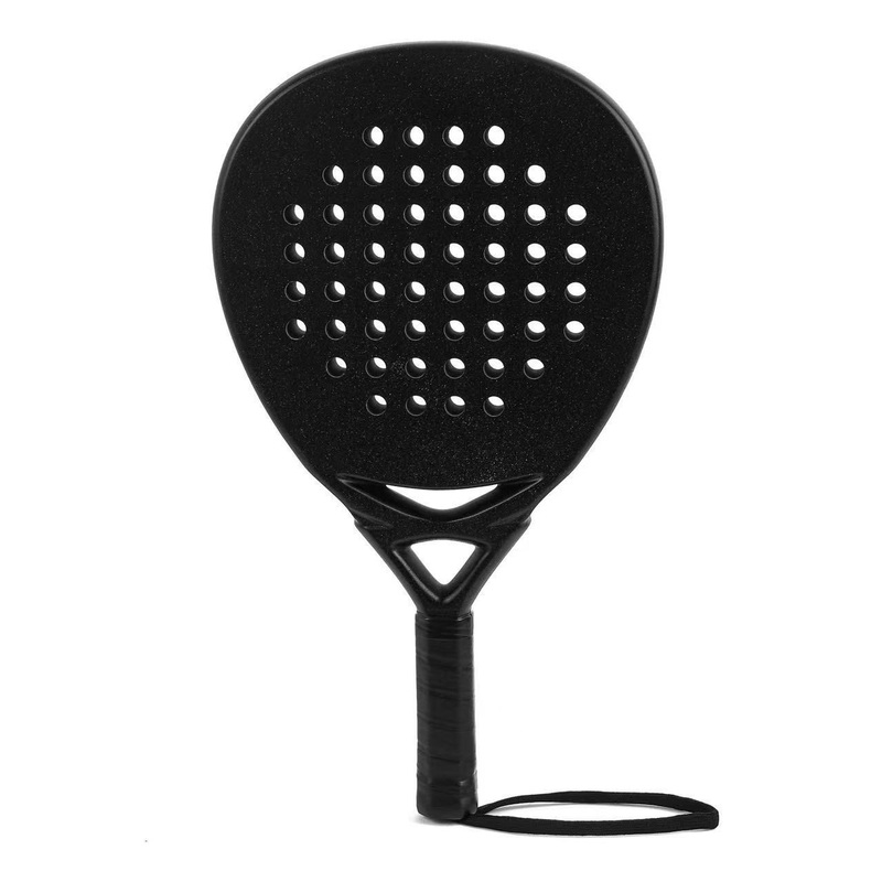 Carbon Fiber Plate-Shaped Cage Tennis Racket - Carbon Padel Racket - Ultra-Light Pad