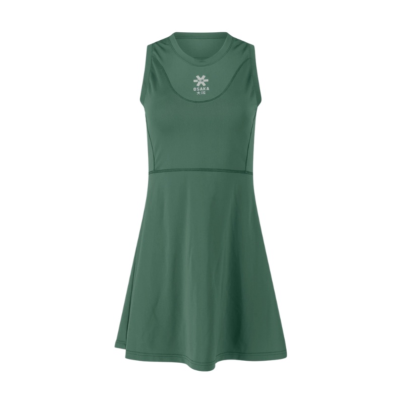 Robe Osaka Floucy Vert Femme|XXS|XS|S|M|L|XL