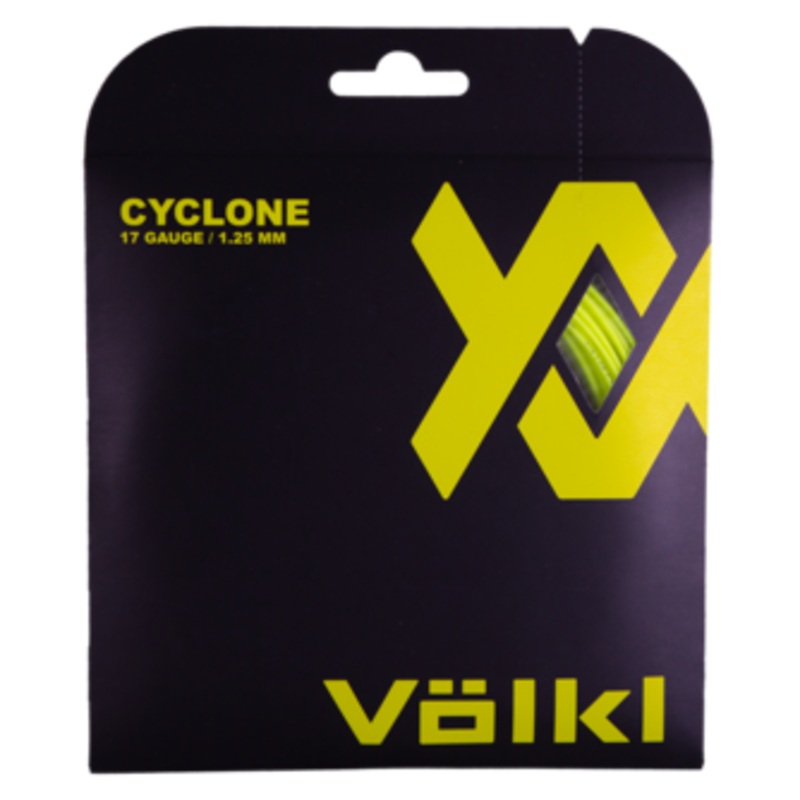 Volkl Cyclone 17/1.25 Tennis String (Neon Yellow)