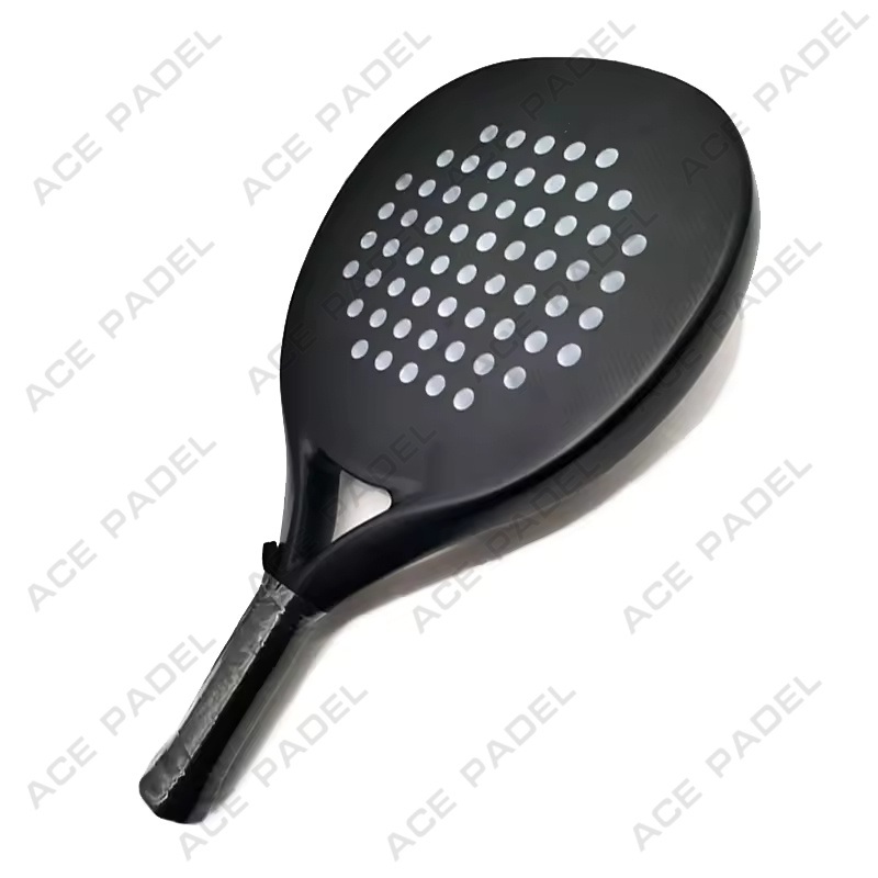Ace Padel Supplier Customized Logo Sports 3K Carbon Fiber Paddle Tennis Racket