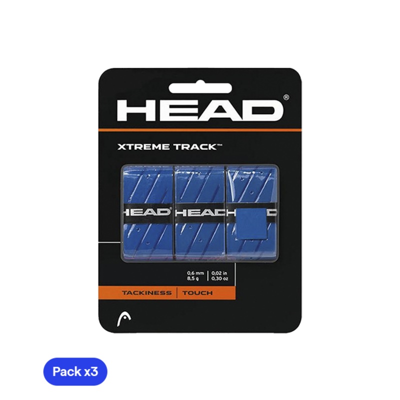 Overgrips HEAD XtremeTrack Azul (Pack x3)
