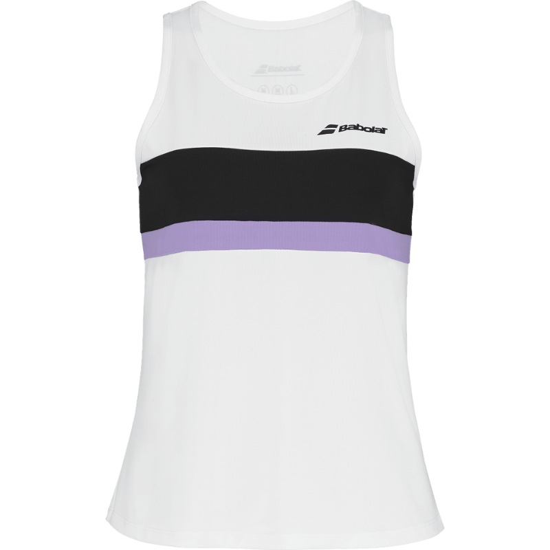 Dbardeur Babolat Padel Tank Blanc Femme 2025