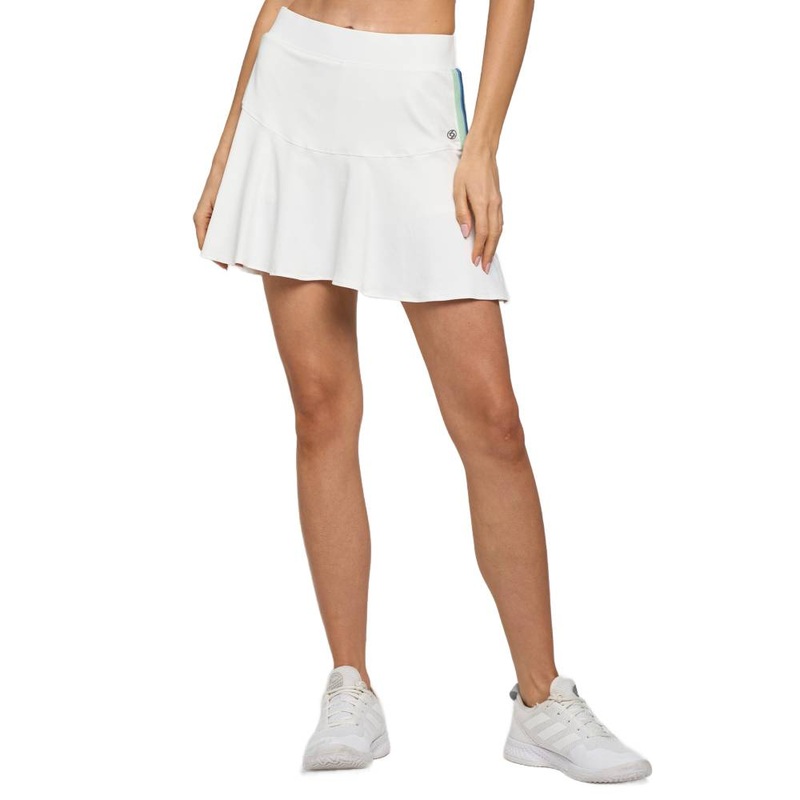 Lija Women's Nevo Dash Skort (White/Multi)
