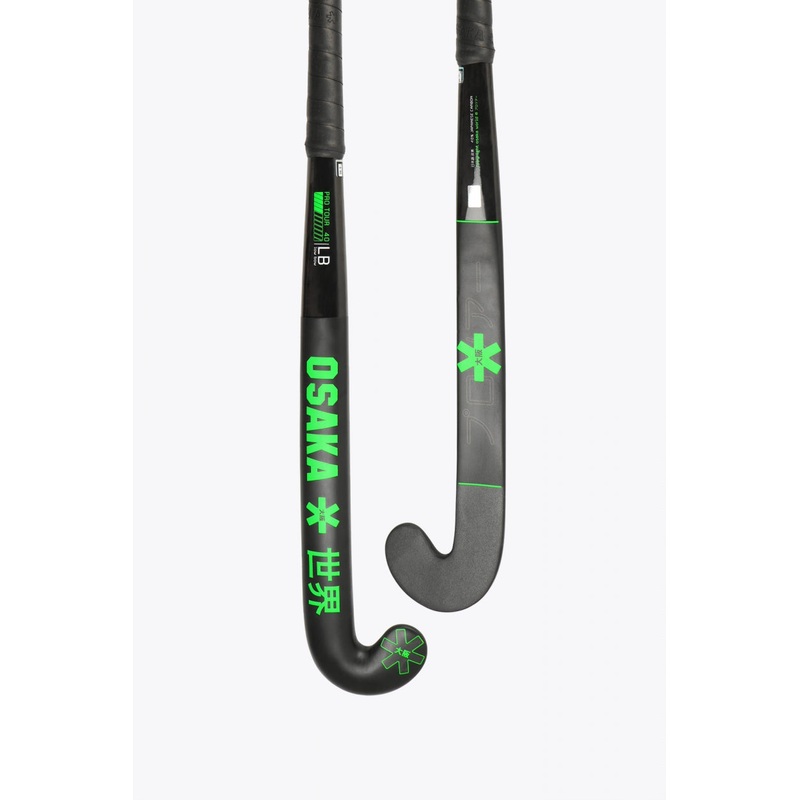 Osaka Field Hockey Stick Pro Tour 40 - Low Bow | Iconic Black
