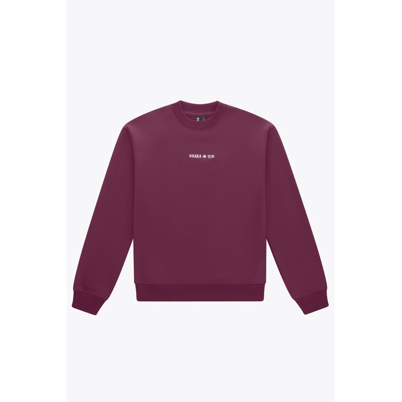 Osaka Unisex Sweater Signature | Cherry Lacquer