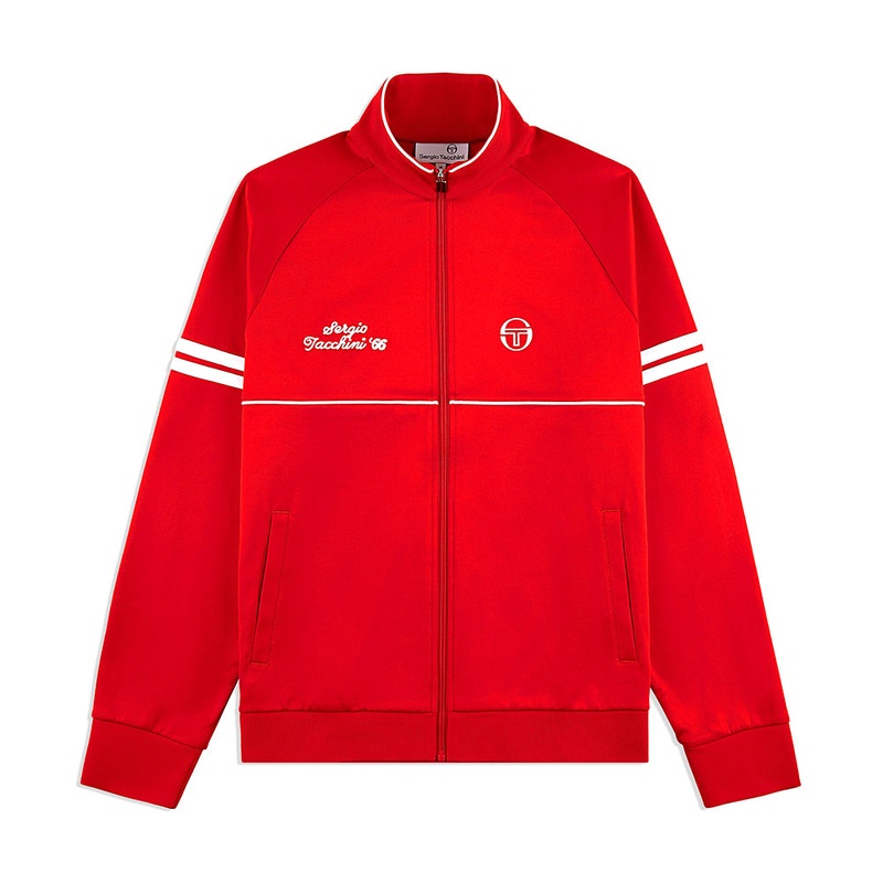 Sergio Tacchini Orion Davis Track Jacket - Adrenaline Rush/ White