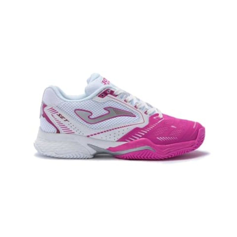 Joma Set Clay White W|WHITE / FUCHSIA|38|40|40.5|41