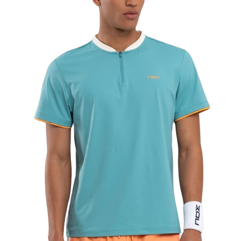 NOX Men's PRO Turquoise Polo Shirt