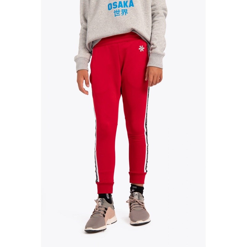 Osaka Kids Training Sweatpants | Red