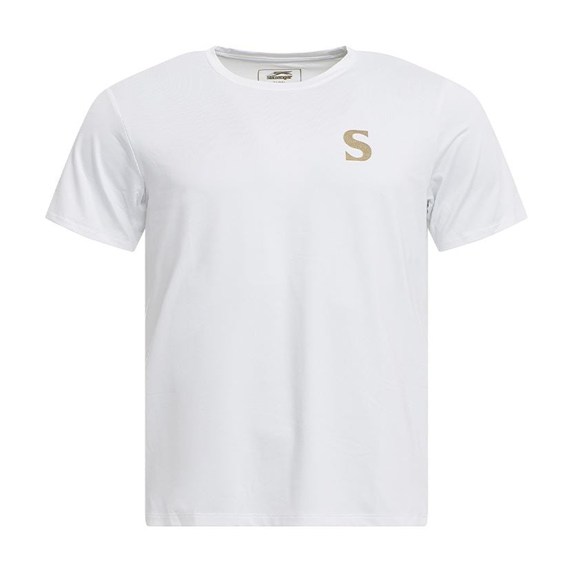 T-Shirt Slazenger The S Tee Blanc Emerson