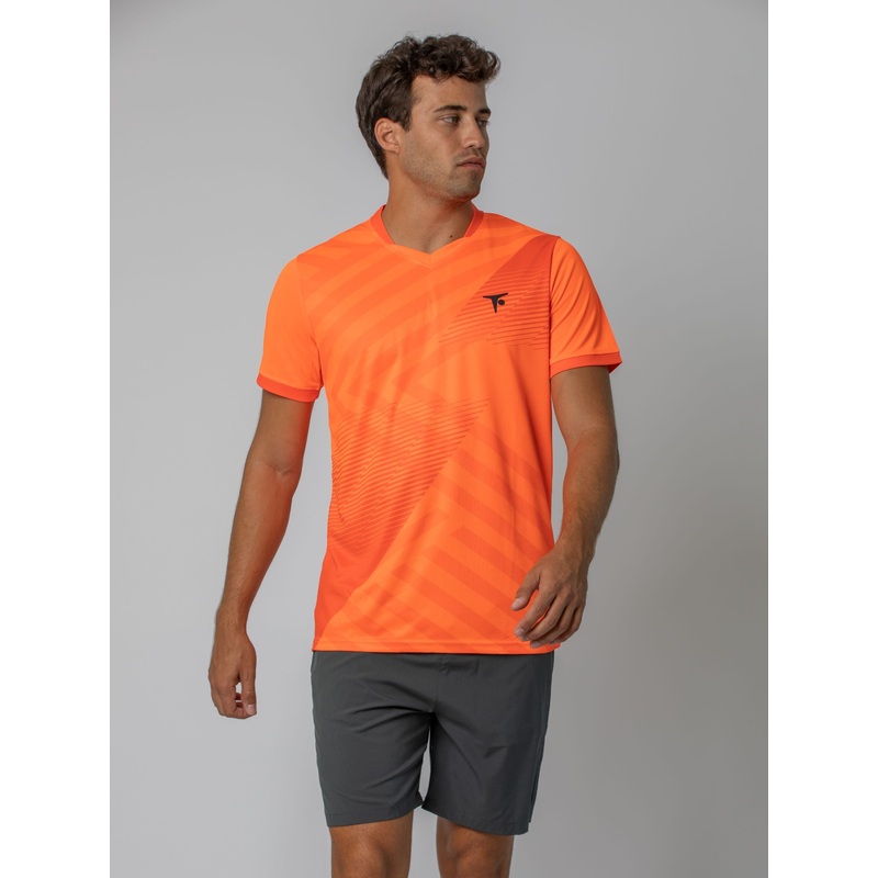 Aero Agility Tee|XS|S|M|L|XL|XXL|Flare Orange|Infinity Blue|Aqua Breeze|Laser Lemon|Dayglow Yellow