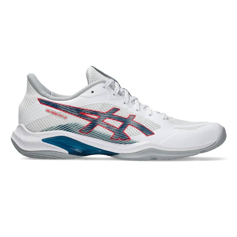 Asics Blade FF 2 Men's Indoor Court Shoe (White/Mako Blue)