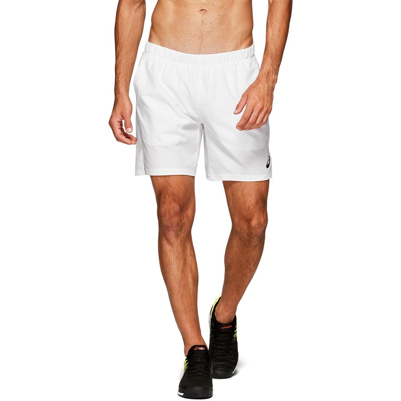 Asics Men's Club 7-Inch Short (White)