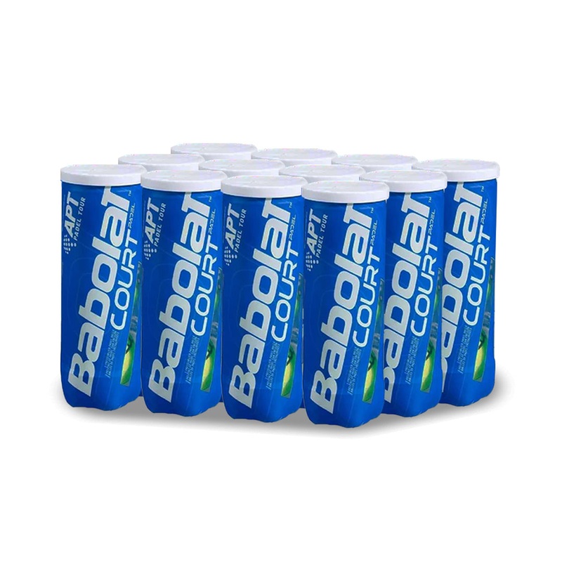 Babolat Court APT Padel Ball - 12 Pack Bundle (12xCans)