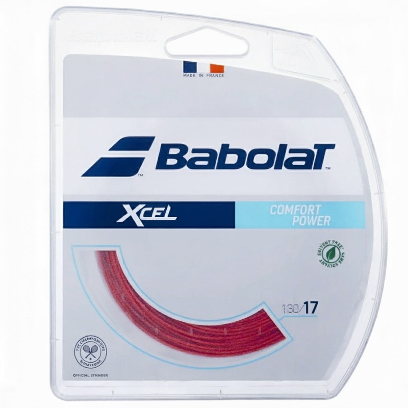 Babolat Xcel 17/1.25 Tennis String (Red)