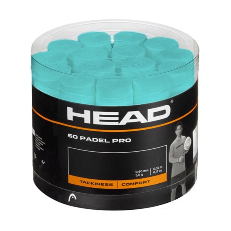 Boite de 60 surgrips Head Pro padel Vert