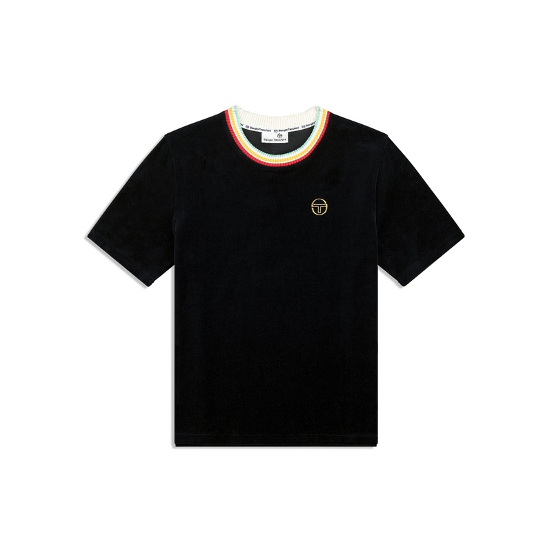 Sergio Tacchini Slice T -Shirt - Black/ Black