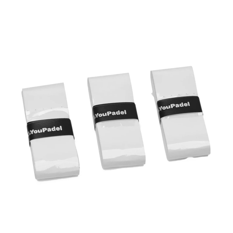 YouPadel Grepplinda 3-pack|White|Black|Orange|Yellow|Pink|Red