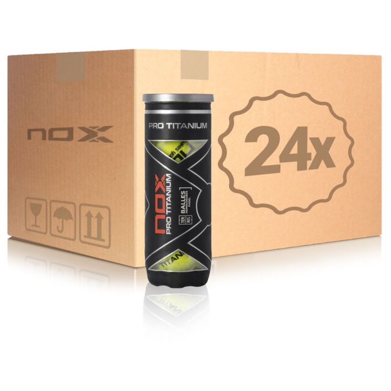24x 3 Ball Tube Pro Titanium in a box