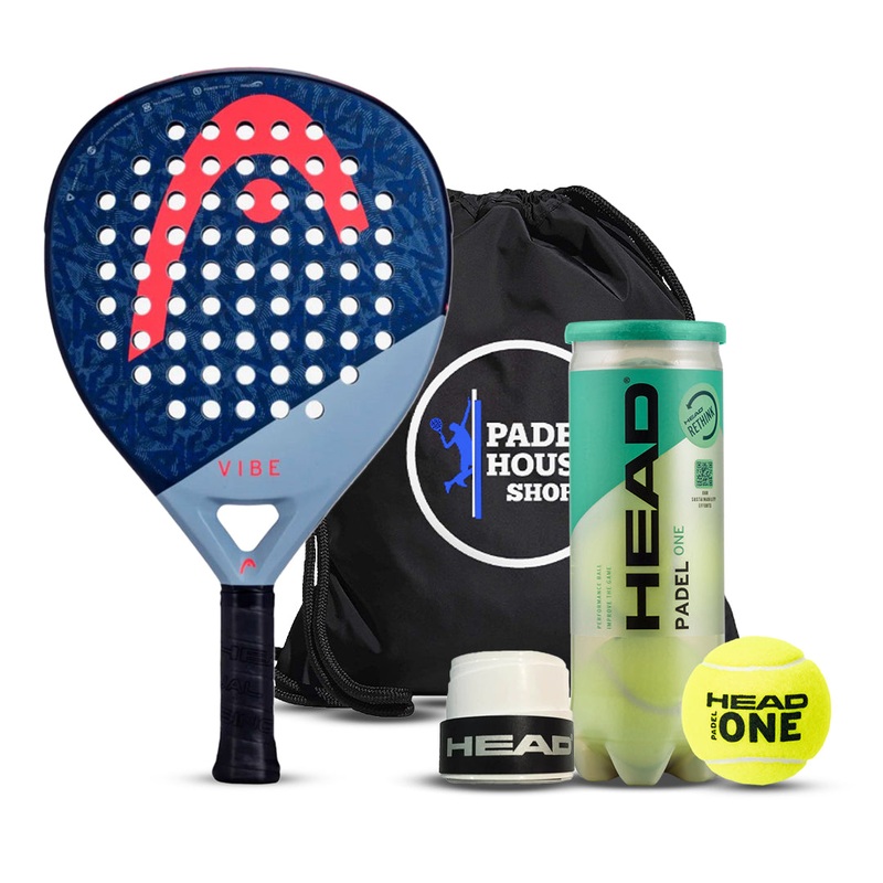Head Vibe Padel Racket 2025 Blue/Red