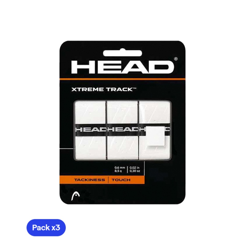 Overgrips HEAD XtremeTrack Blanco (Pack x3)