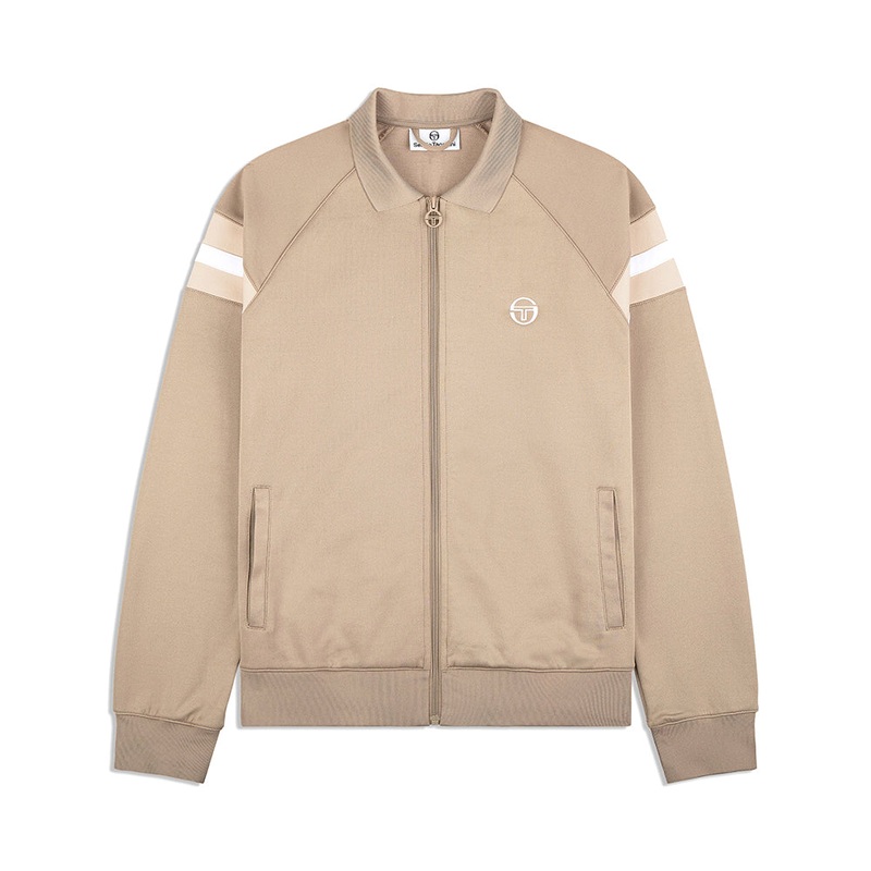 Sergio Tacchini Rimini Track Jacket - Taupe Grey