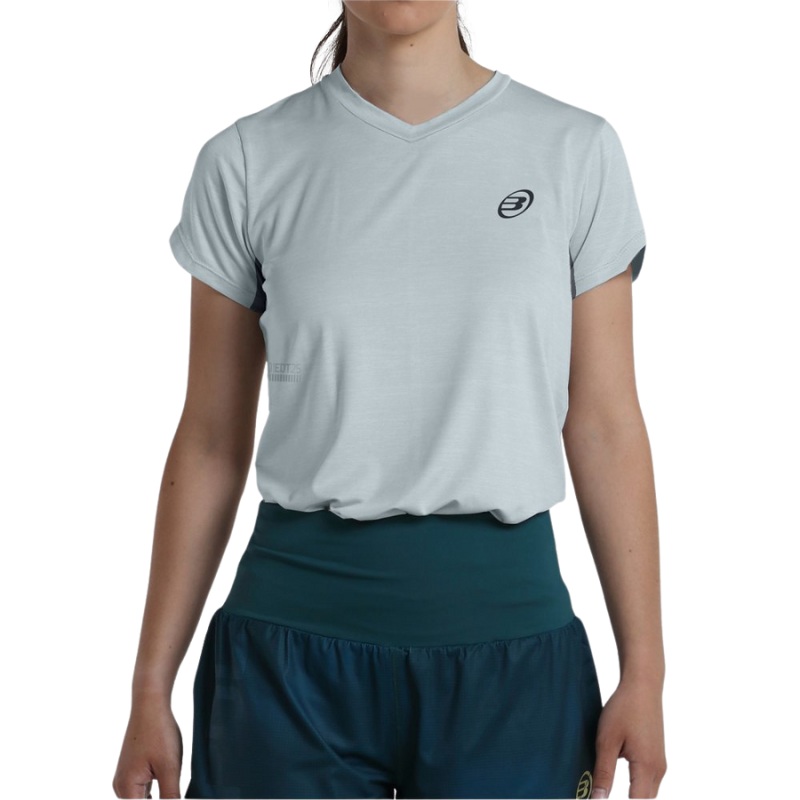 T-shirt Bullpadel Larda Gris Femme