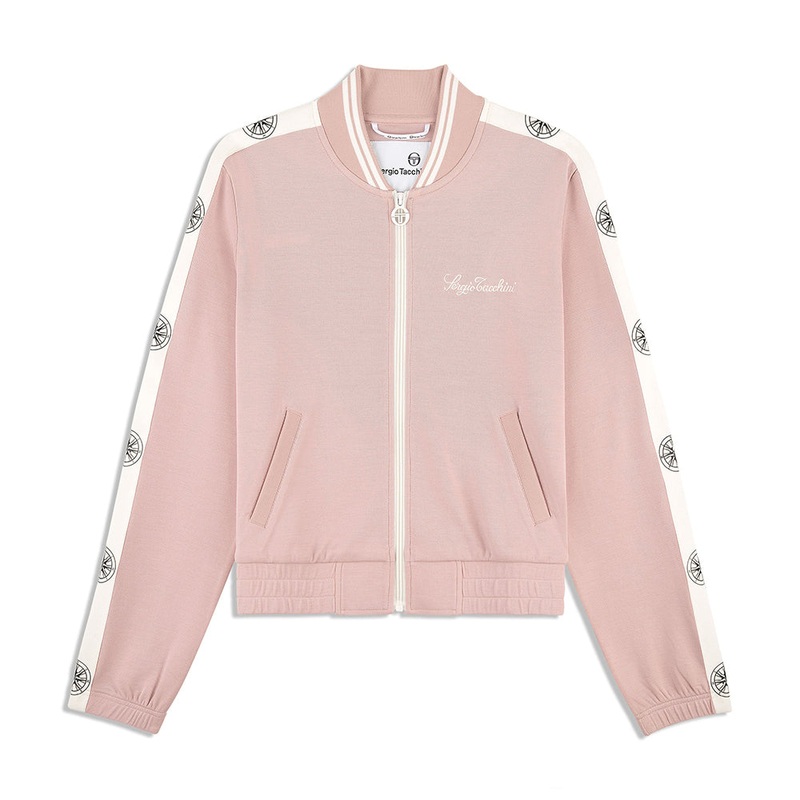 Sergio Tacchini Women's Bussola Track Jacket - Pale Mauve