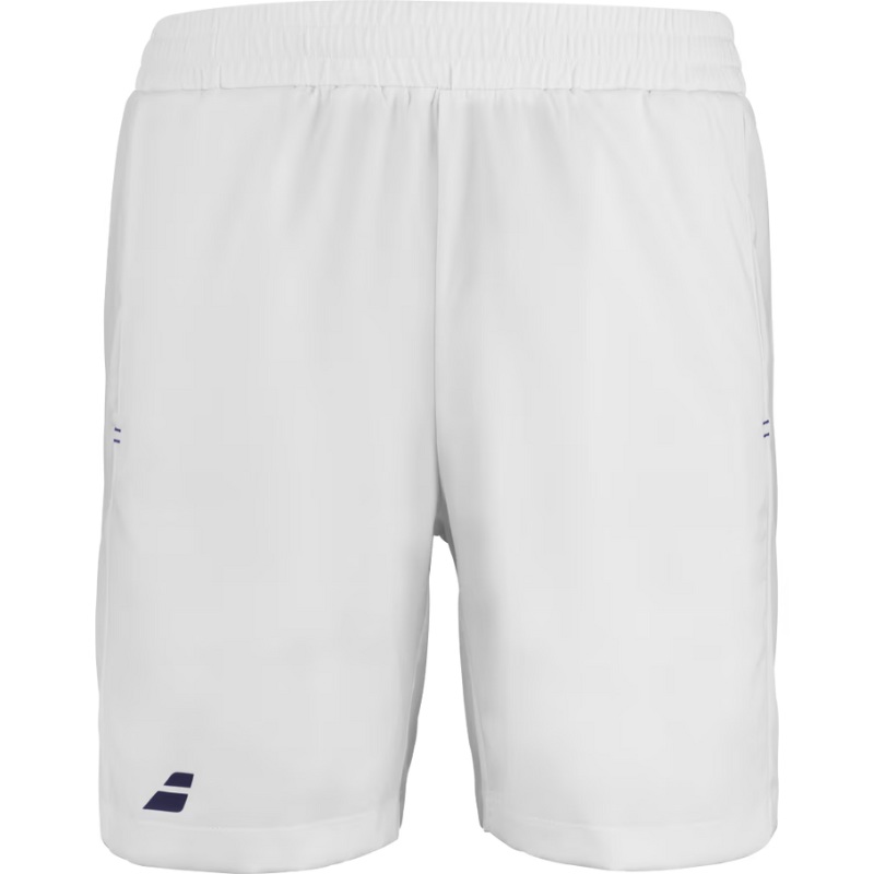 Short Babolat Play Junior Boy Blanc