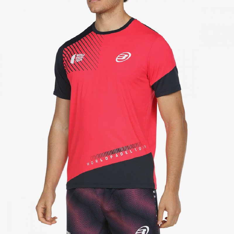 Bullpadel Ricione T-Shirt Red|S|M|L|XL|XXL