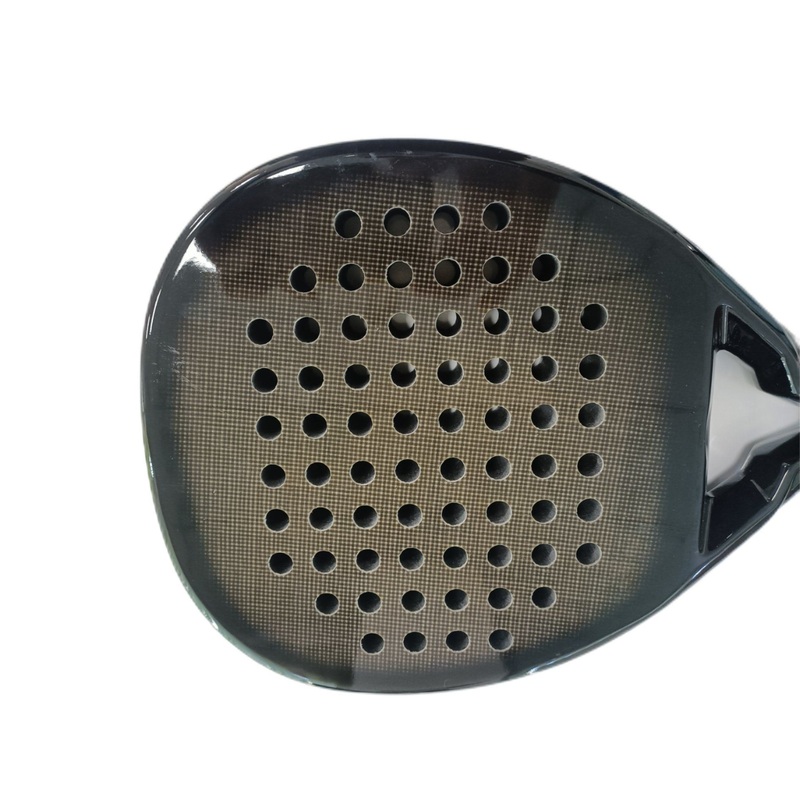 Custom Logo Light Weight Diamond Shape Light Weight Graphite Carbon Fiberglass Carbon Padel Racket