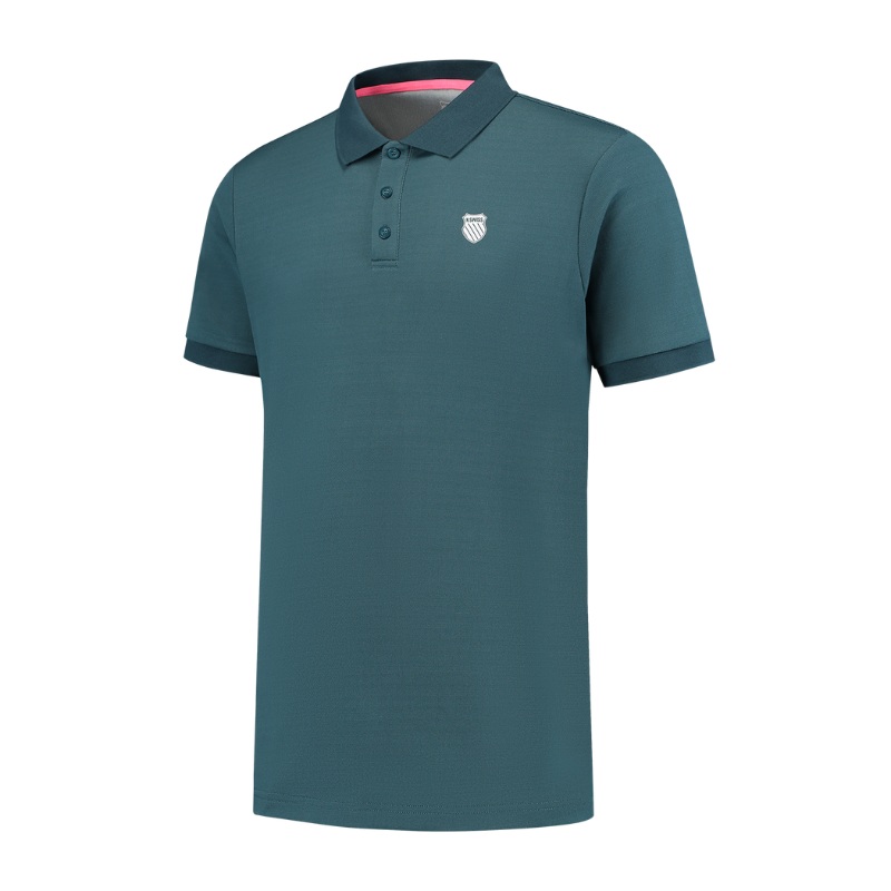 Polo K-Swiss Hypercourt Vert|S|M|L|XL|XXL