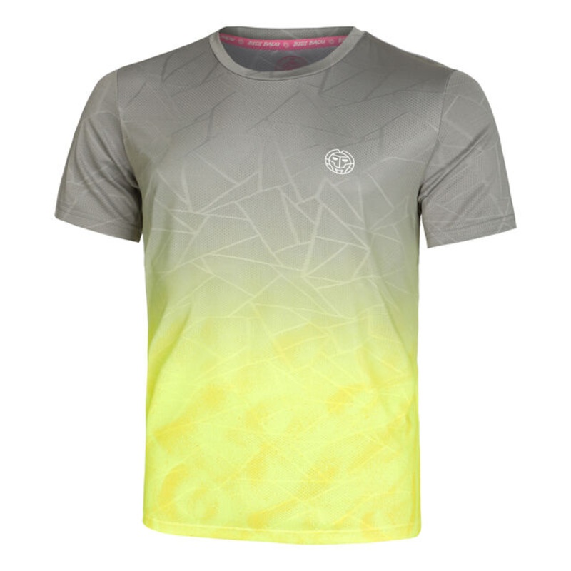 Beach Spirit T-Shirt Men - Grey, Yellow
