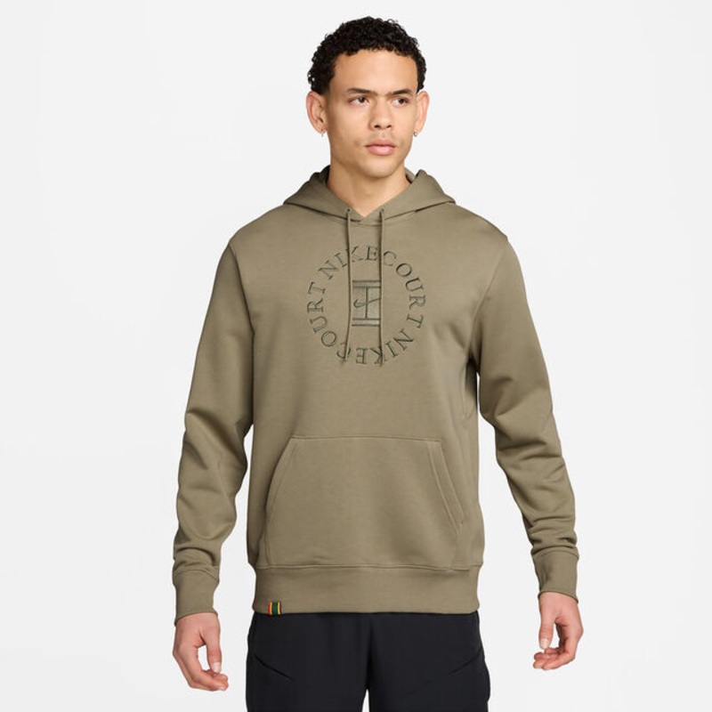 Court Dri-Fit Heritage Fleece Hoody Men - Olive, Olive