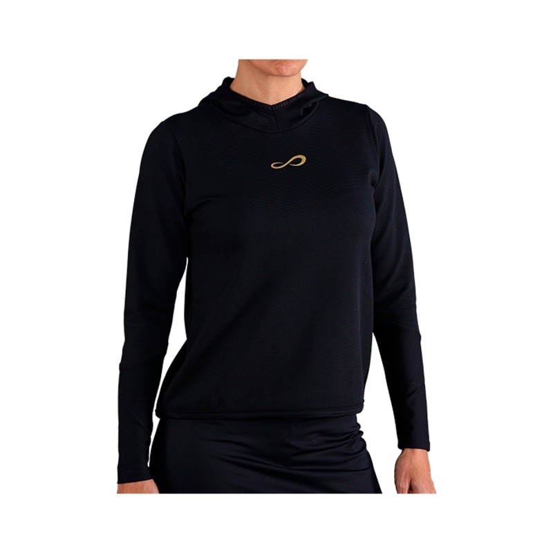 Sudadera Endless Breath Line  Negro