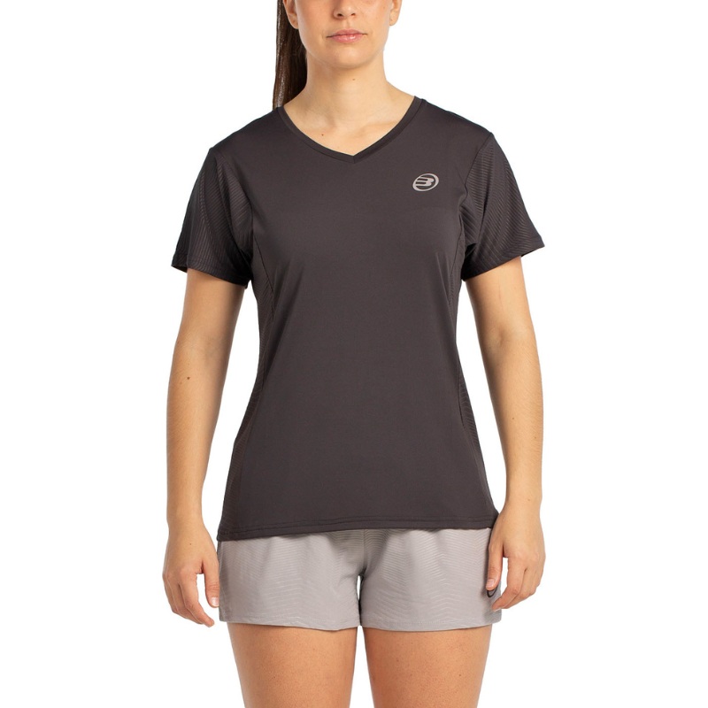 T-shirt Bullpadel Eches Noir Femme