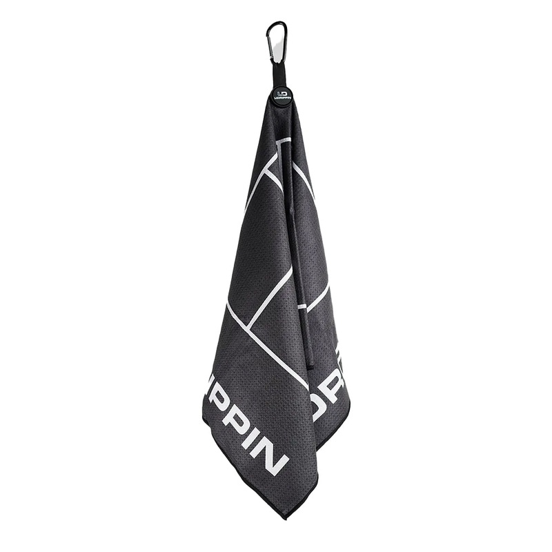 UDRIPPIN Court Black - Magnetic Microfiber Towel