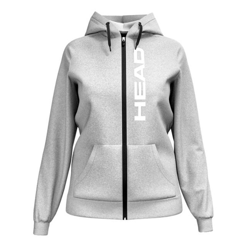 Club Original Full Zip Hoodie Women - Lightgrey