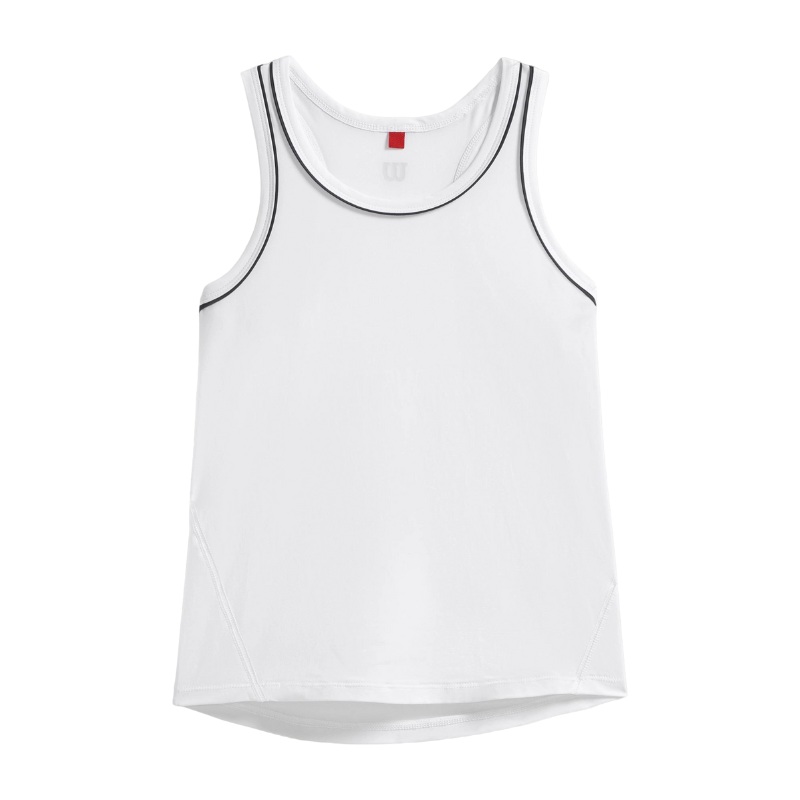 Dbardeur Wilson Team Tank Blanc Femme