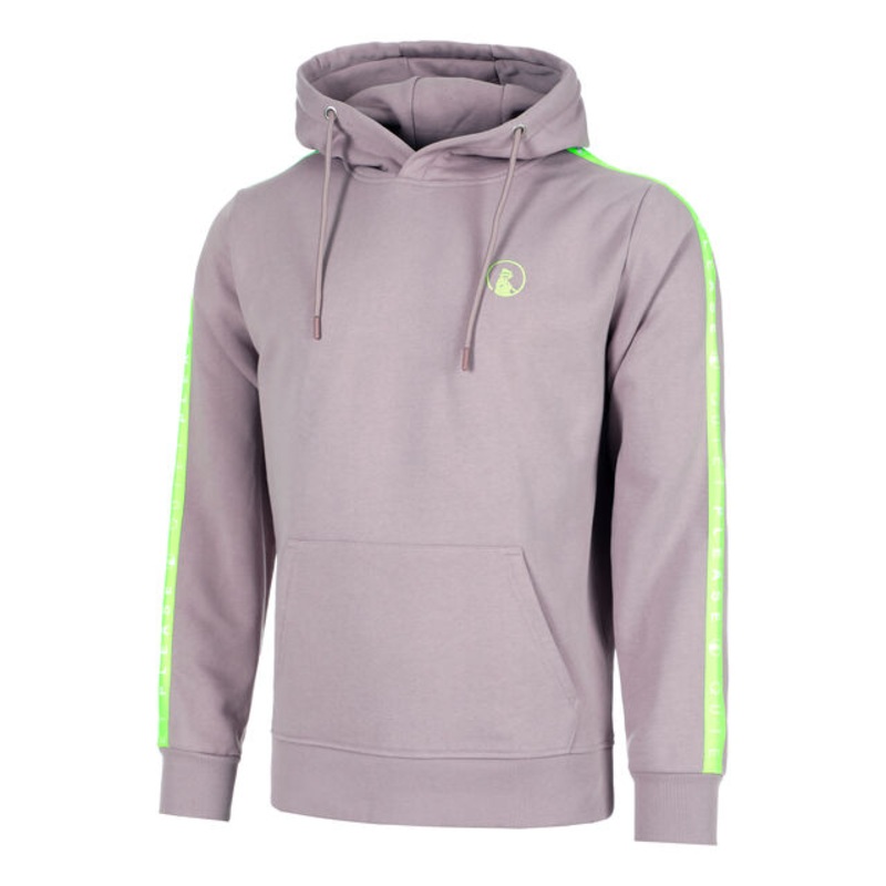 Mind Taped Hoody Men - Violet, Neon Green