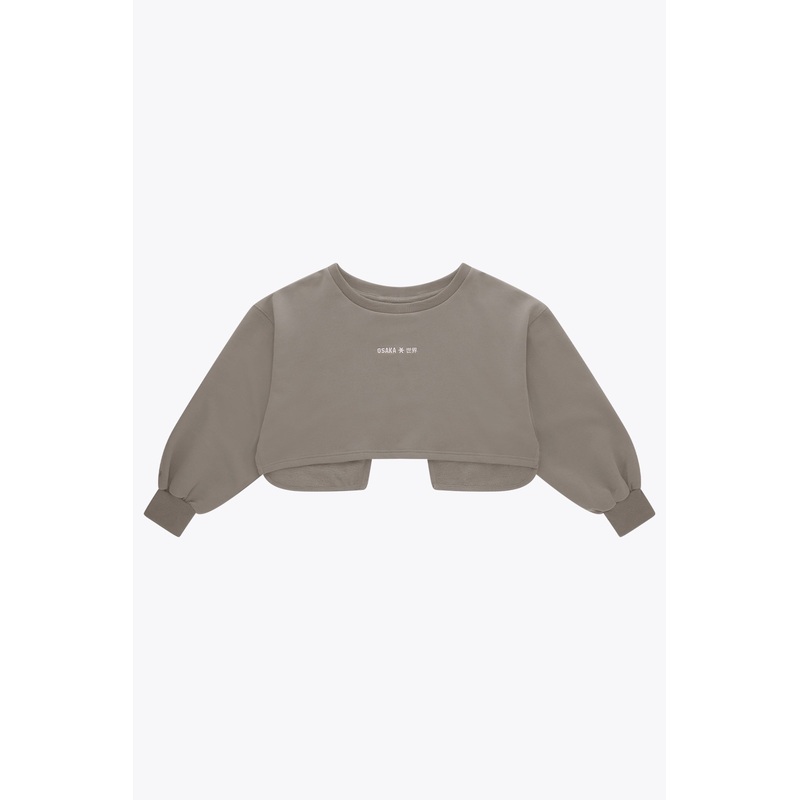 Osaka Women Crossed Back Sweater | Cloudburst