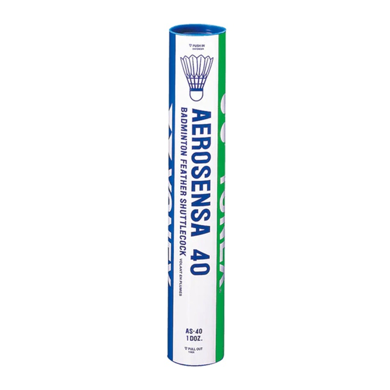 Yonex Aerosensa 40 Championship Tournament Feather Badminton Shuttlecocks (AS-40)