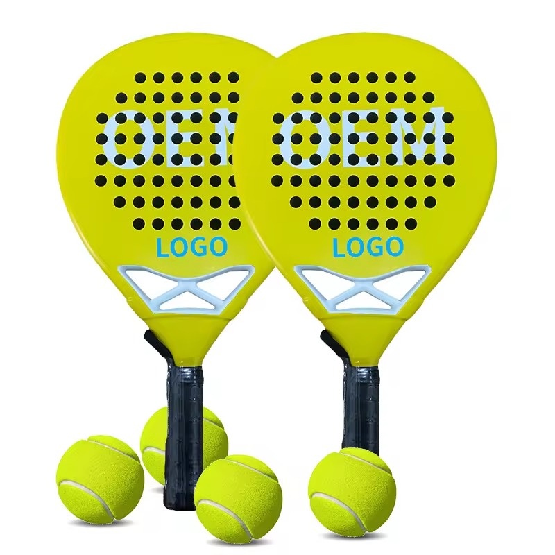 Anxspin Sports Factory Direct Paleta Raquetes Carbon Racket Padel Rackets Badminton Shuttlecock Tennis Ball Racket