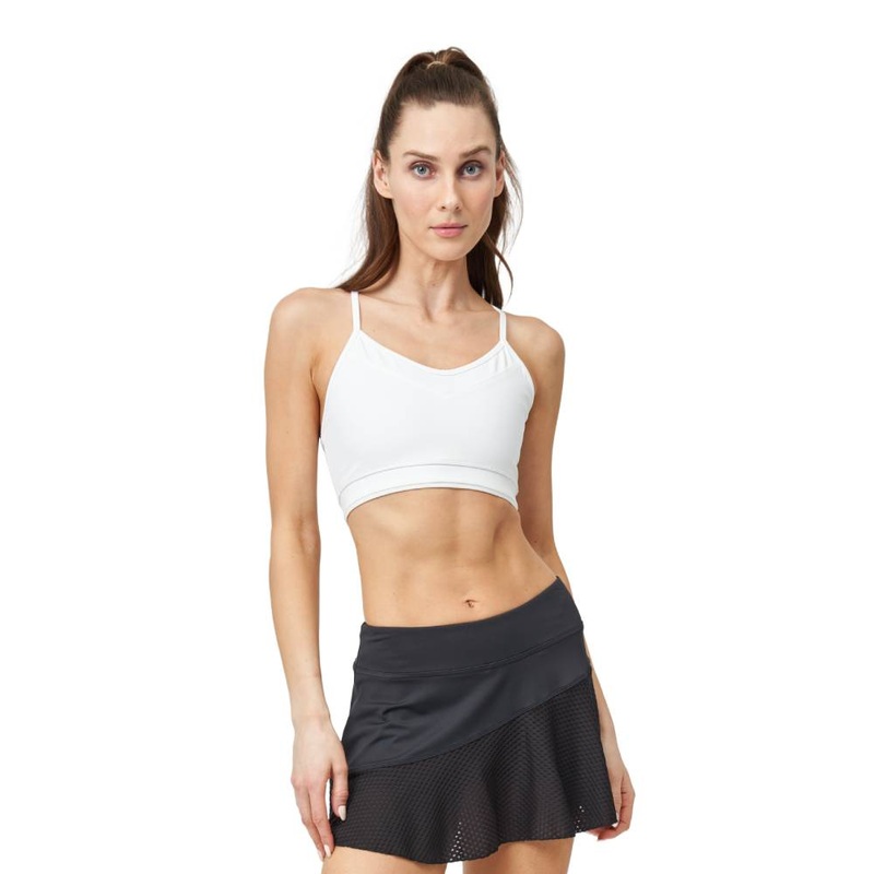 Lija Women's Impact Capsule Bra (White)