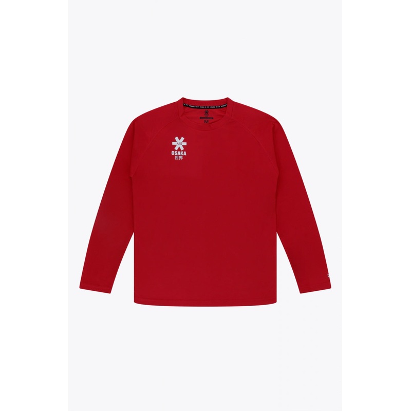 Osaka Men Training Tee Long Sleeve | Red