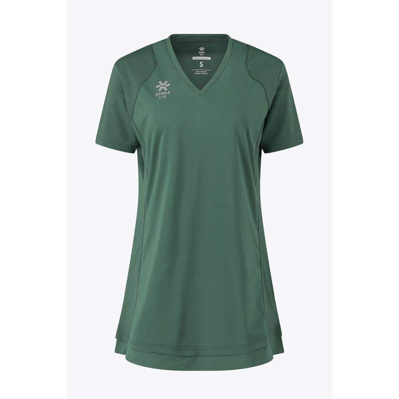 Osaka Women V-Neck Tech Dress | Bayou Green