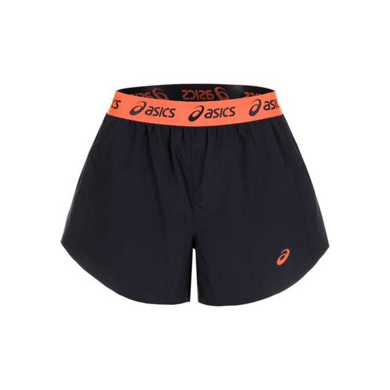 Shorts Women - Dark Blue, Coral