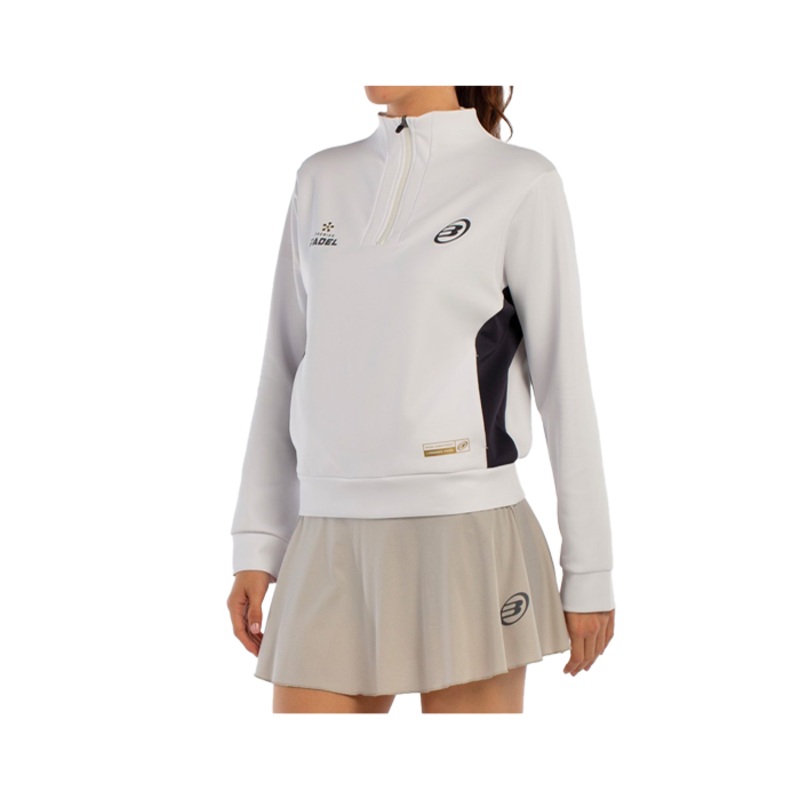 Sudadera Bullpadel Airar Women Blanco 2025