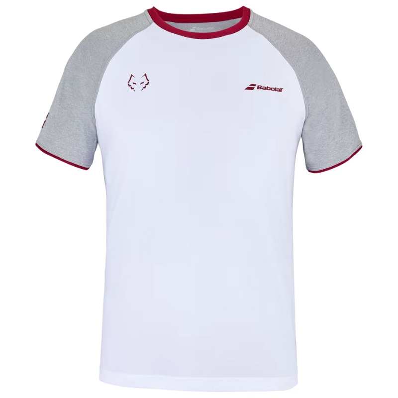 T-shirt Babolat Replica Crew Neck Tee Lebron Blanc 2024