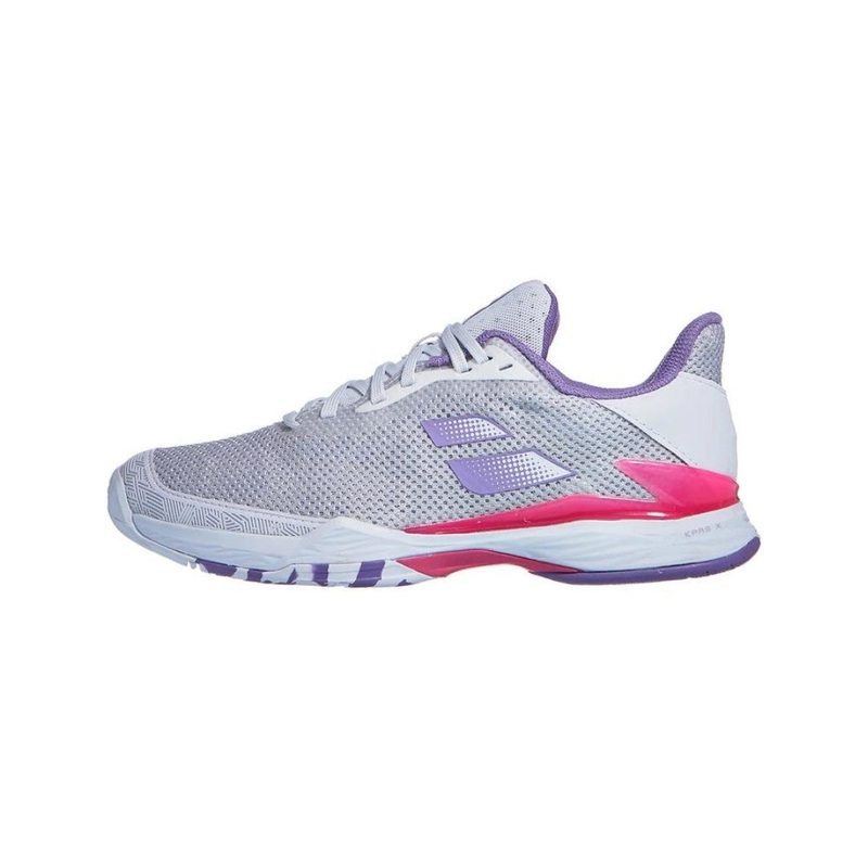 Babolat Jet Tere Ladies All Court Shoes - White/Lavender